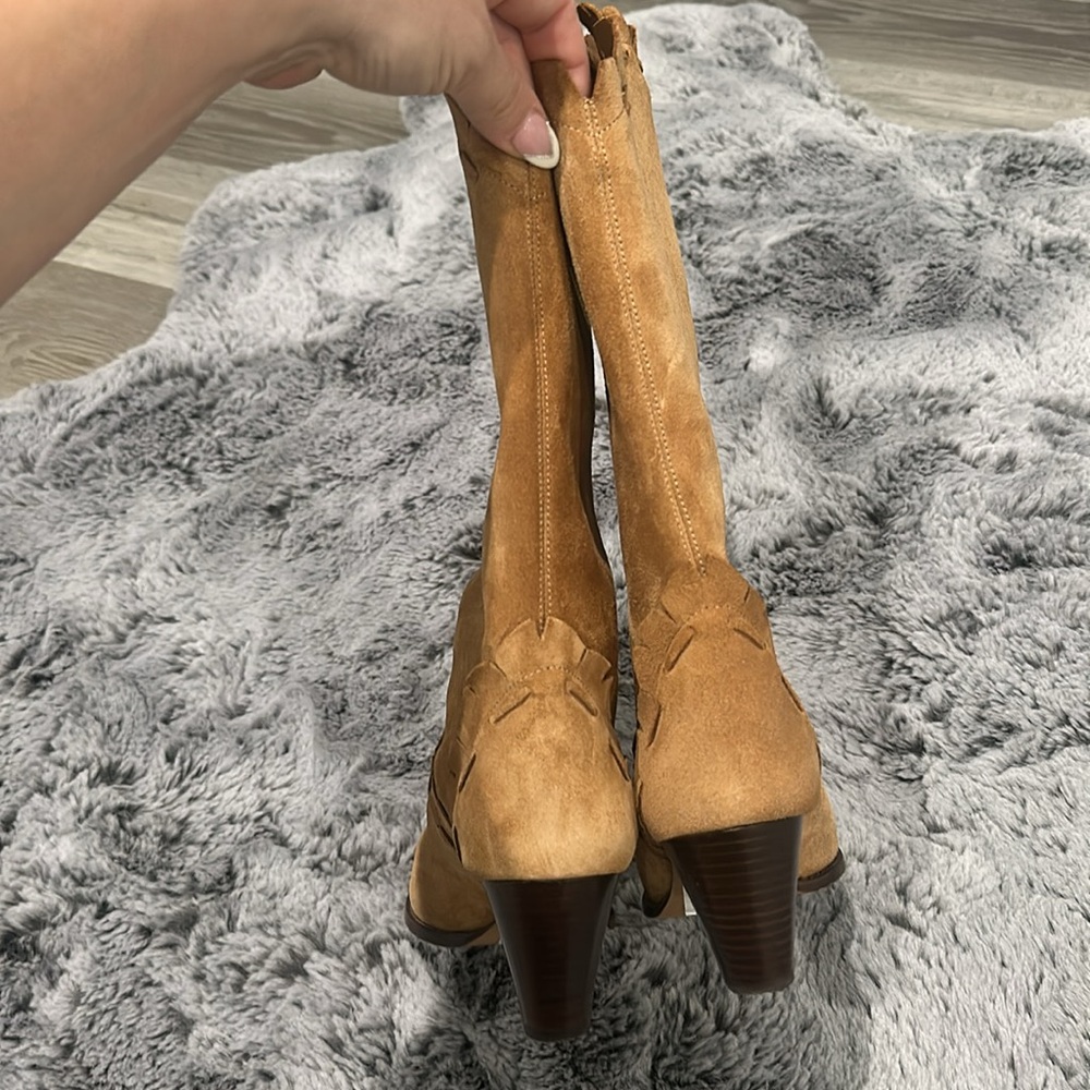 Isabel Marant Tan Suede Boots - Picture 6 of 9